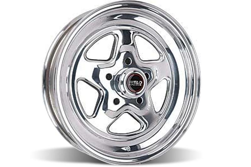 5-Lug Weld Pro Star Mustang Drag Wheels