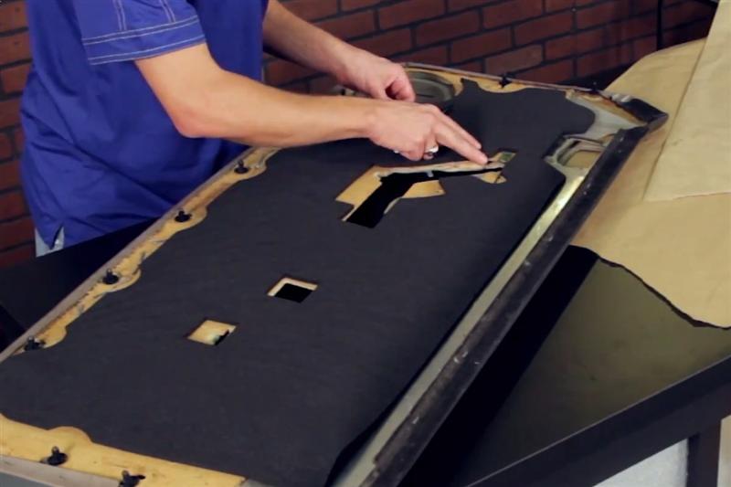 Mustang Door Panel Sound Deadener Install