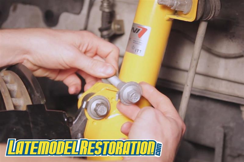 Mustang Eibach Camber Bolt Installation (0514)